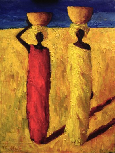 Kalebassenmädchen, 1991 von Tilly Willis